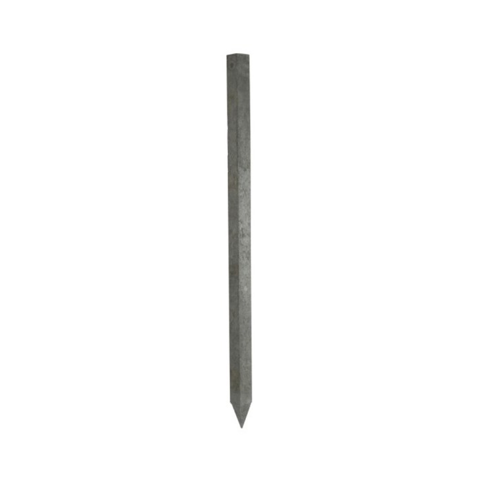 Stălp reciclat 70 X 70 X 1750 MM - gri pătrat