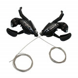 Manete Schimbator/Frana Shimano St-Ef500-4A, 8X3 Vit., 4 Degete, Pt. Frana V-Bra PB Cod:ESTEF5004PV8A3