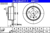 ATE 24.0108-0111.1 Disc frana