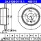 ATE 24.0108-0111.1 Disc frana