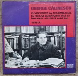 George Calinescu, cuvant rostit la Academia RSR, Versuri// vinil, Lautareasca, electrecord