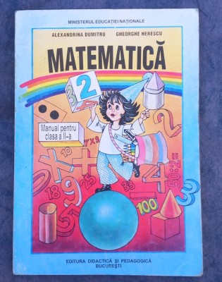 Matematica Manual pentru clasa a II-a 2000 foto