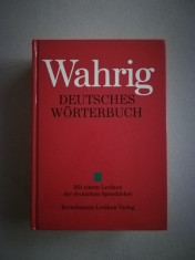 Wahrig - Dictionar German foto