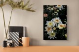 Tablou Canvas Flori de Toamnă &icirc;n Asfințit Bl&acirc;nd, 26 x 39 cm, CMCLASS