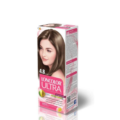 Vopsea de Par Permanenta LONCOLOR Ultra 4.8, 100 ml, Aluna, Vopsea de Par LONCOLOR, Vopsea de Par Nuanta Aluna, Vopsea de Par Nuanta Saten, Produse de foto