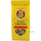 Ceai Verde cu Mango si Ananas Deliciu Exotic 90g