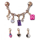 Jibbitz Crocs Custom Charm Chain 5 Pack, Crocs Jibbitz