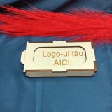 Cutie Premium Alba din Lemn pentru Brelocuri si Accesorii cu Logo Gravat