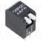 Intrerupator DIP, 2 pozitii, montare THT, 2 sectiuni, OMRON OCB - A6FR2104