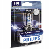 Cumpara ieftin Bec Halogen H4 Philips RacingVision GT200, 12V, 60/55W