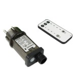 Transformator cu telecomanda, remote control, 8 jocuri de lumini, 31 v, negru, Oem