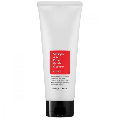 COSRX Salicylic Acid Daily Gentle Cleanser, Spumă de curățare cu acid salicilic pentru față, 150ml foto