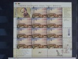 2012-Ukraina-Taras Sevcenco-2 blocuri de 11 cu vinieta-MNH, Nestampilat