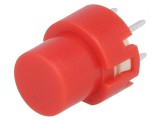 Comutator Tastatură Roșu SPST-NO 32VDC THT