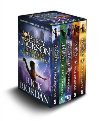 Percy Jackson Ultimate Collection 5 Books Set By Rick Riordan,Rick Riordan - Editura Penguin Books foto