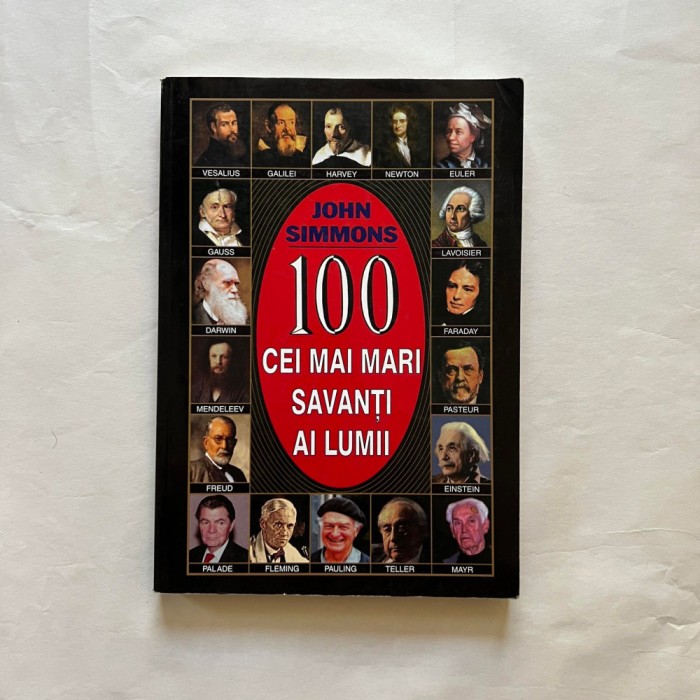 John Simmons - 100 cei mai mari savanti ai lumii
