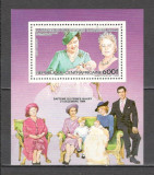 R.Centrafricana.1985 85 ani nastere Regina Mama-Bl. DC.84