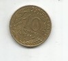 Moneda Franta 10 Centimes 1985, No(4), Circulata