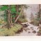 FA76 - Carte Postala - COREEA DE NORD - Korean Painting, Sobaek-su in the Morning, necirculata