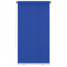 vidaXL Jaluzea tip rulou de exterior, albastru, 120x230 cm, HDPE