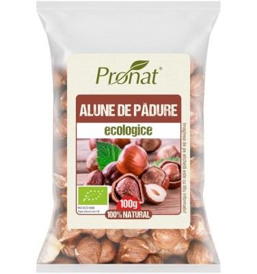 Alune de Padure Bio Pronat 100gr foto