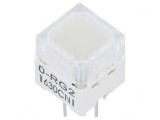 Comutator tastatură 2 SPST-NO verde-roșu 0,05A 24VDC