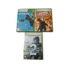 Joc XBOX 360 Brink + Tom Clancy Rainbow Six Vegas + Ghost Recon Advanced Warfighter 2