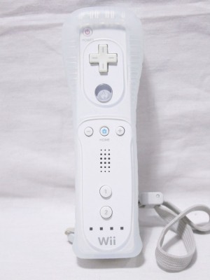 Controller Nintendo Wii Wiimote Wii remote RVL-003 original cu husa silicon foto
