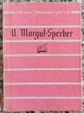 Poezii - A. Margul-Sperber// colectia Cele mai frumoase poezii
