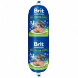 Brit Premium by Nature Sausage Cat Chicken &amp;amp; Duck 180 g