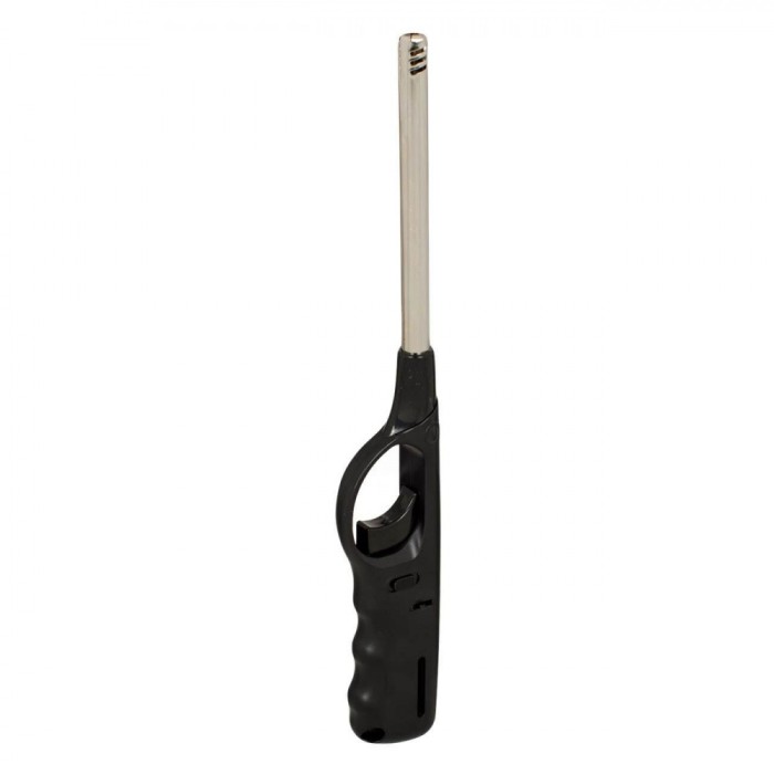 Brichetă Lum&acirc;nări Tsakmaki, Negru, Cu Buton, Indicator Nivel Lichid, Blocare Siguranță, Inel Suspendare, 27 cm