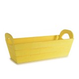 Cumpara ieftin Cos lemn galben 31,5 x 12 x 8,5 H