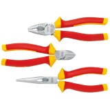 Klauke Set 3 Clești Izolați Profesional 1000 V KL303IS Manere Bimaterial