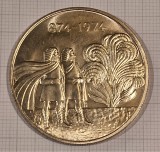 Iceland, Islanda, 1000 Kronur, 1974, KM#21, argint, comemorativa, Europa
