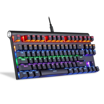 Tastatura Gaming Motospeed K83, Conexiune USB / Bluetooth, Iluminare RGB, Lungime cablu 1.5 m foto