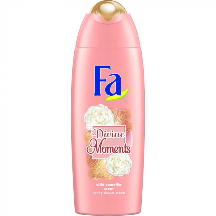 Gel de Dus FA Divine Moments, 400 ml, Parfum de Camelie, Formula Vegana, Gel de Dus FA, Gel de Dus cu Parfum, Gel de Dus Divine Moments, Gel de Dus Ve