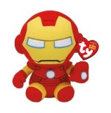 Cumpara ieftin Jucarie de plus Ty Beanie Babies - Marvel Iron Man, 15 cm
