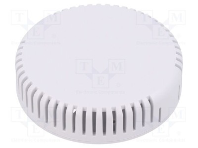 Carcasă alarmă HAMMOND Z 20,3mm ABS alb ventilată Serie 1551V foto