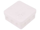 Cutie de conexiuni IP55, 85x85x37mm
