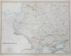 SOUTH - WEST RUSSIA - SHOWING THE EXTENT OF THE KINGDOM OF POLAND PREVIOUS TO ITS PARTITION IN 1722 by KEITH JOHNSTON , SCARA 1 / 3.456.000 , MIJLOC