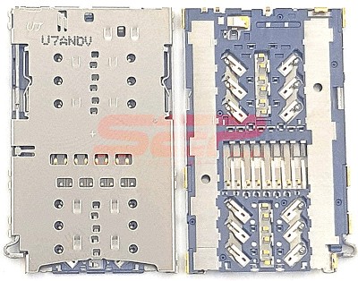 Cititor SIM si card Samsung Galaxy A3 2017 / A5 2017 foto