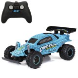 Cumpara ieftin Masina cu telecomanda, New Bright, Road Monster, CrocZilla, 1:16, Blue