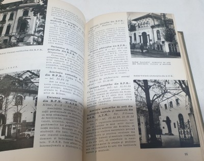 Ghid Bucuresti anul 1962, cu multe imagini din oras - poze alb negru foto