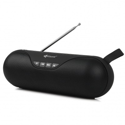 Boxa Portabila Bluetooth Kisonli KS-1992, USB, SD, FM, Neagra foto