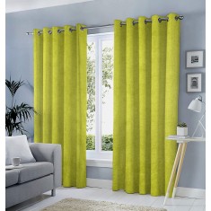 Draperie tip tesatura in cu inele albe, Madison, 150x245 cm, densitate 700 g/ml, Hardin, 1 buc