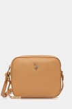 U.S. Polo Assn. geantă Jones culoarea bej, BEUJE8655WVP