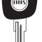 Cheie fara locas cip DACIA DAC2P AutoProtect KeyCars