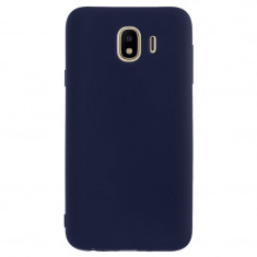 Husa silicon slim Samsung Galaxy J4 2018 Albastru mat foto