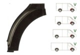 Segment reparatie aripa fata exterior Ford Transit 05.2000-04.2006 Partea Dreapta, punte Fata partea din spatele rotii, metal, Rapid
