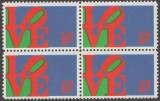 SUA 1973 - LOVE, bloc de 4 neuzat